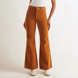 NWT Rollas Eastcoast Flare Cord Tan